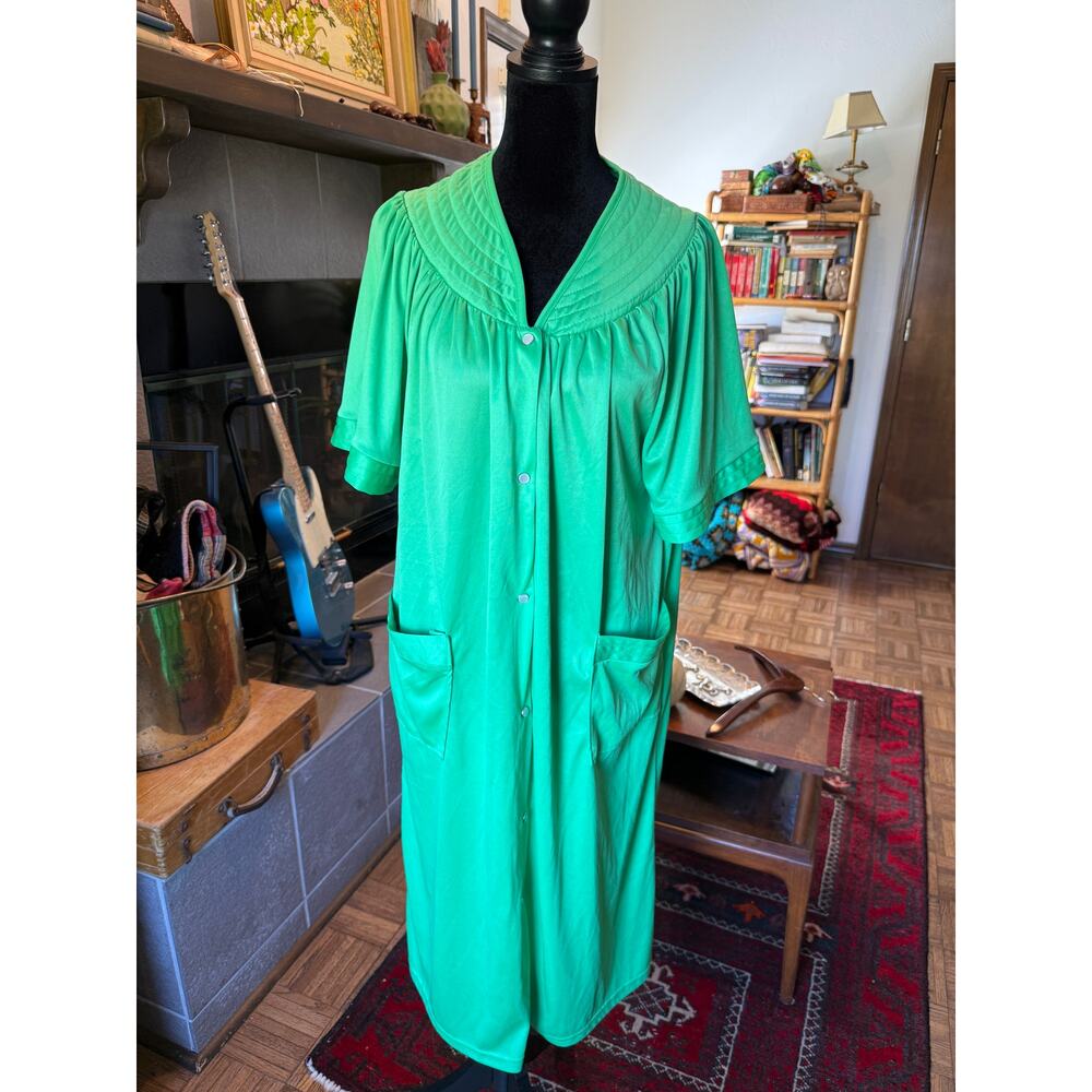 Vintage 90s Anthony Richards Green Nightgown